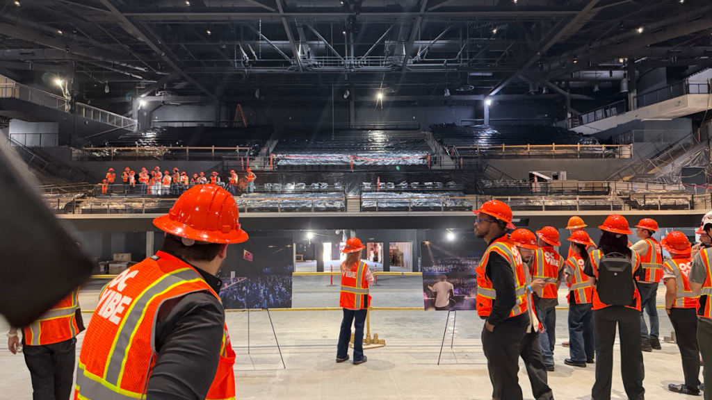 OCVibe Anaheim hard hat tour