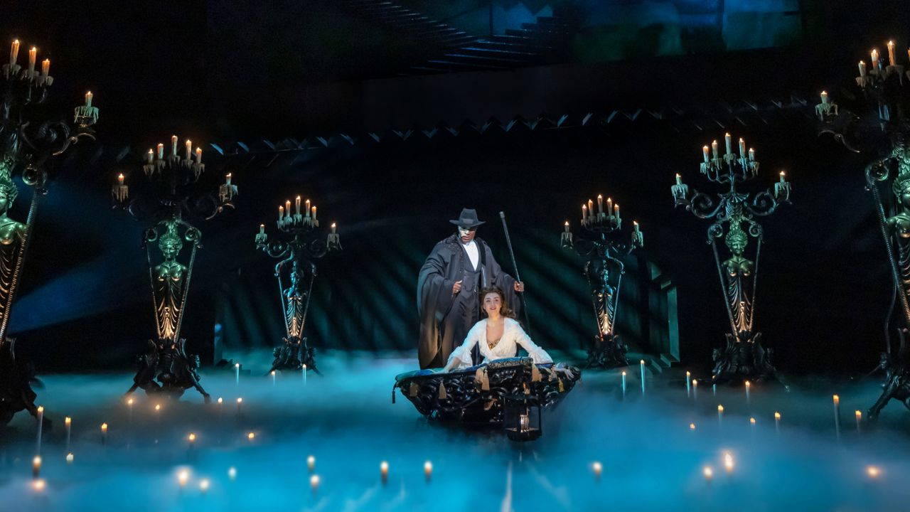 Famous 'Phantom' chandelier hangs around SoCal this summer