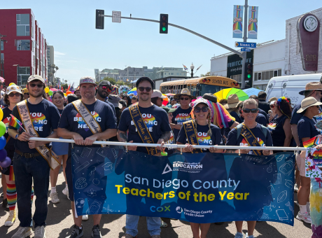 SDCOE Highlights Belonging in San Diego Pride Parade