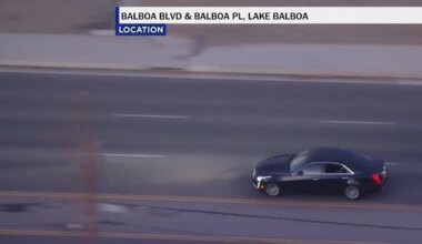 Los Angeles police apprehend 4 suspects after reckless driver pursuit