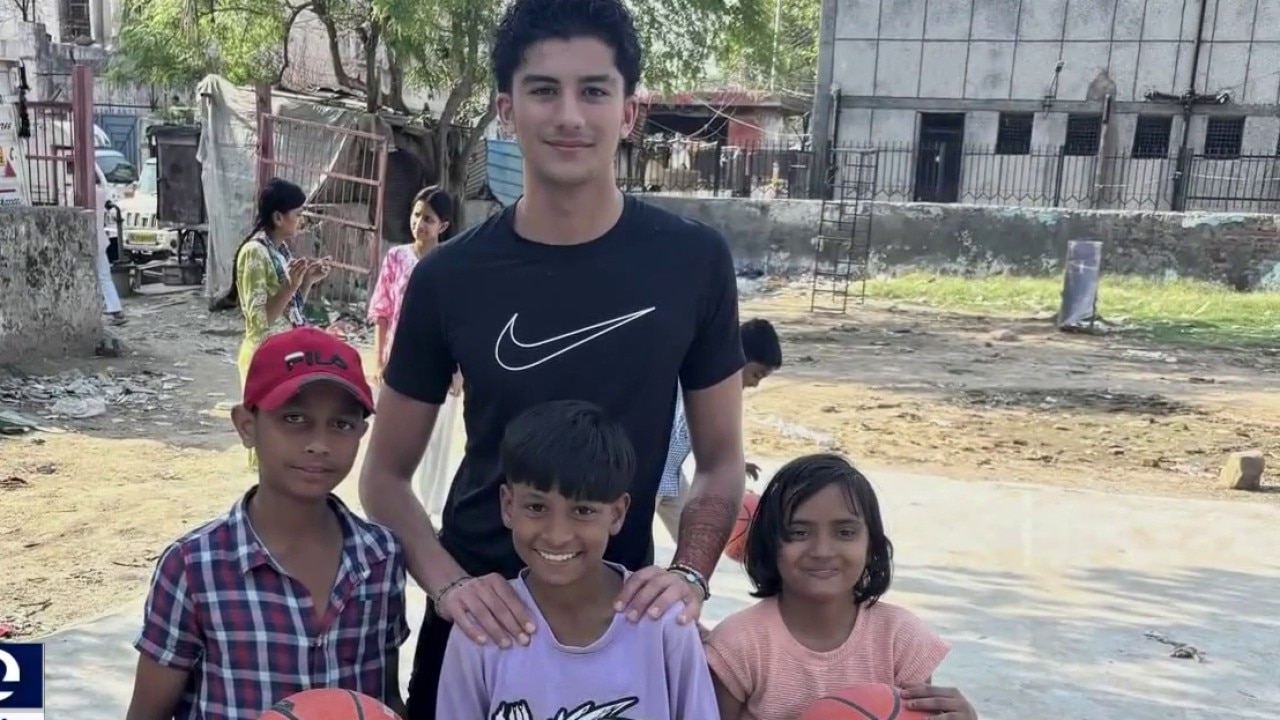 Oakland teen brings love of basketball to India 