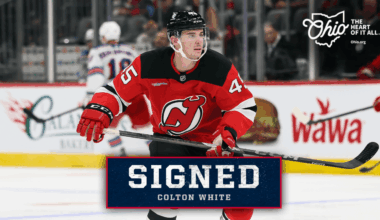 Blue Jackets sign D Colton White to two-year, two-way contract