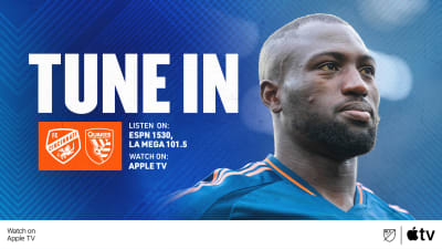 TUNE IN | FC Cincinnati vs San Jose Earthquakes
