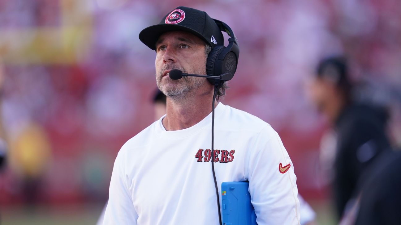 49ers' Shanahan to be limited in camp after car crash