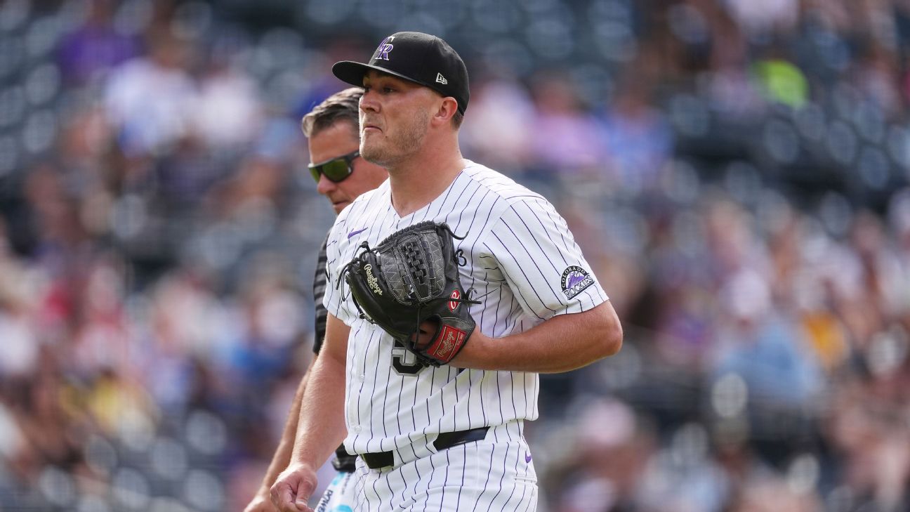 Dodgers acquire reliever Seth Halvorsen in trade with Rockies