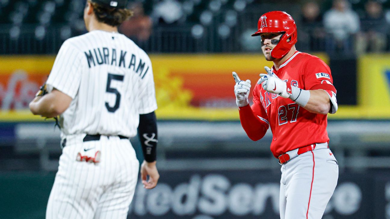 All-Star Mike Trout rejoins Angels after 17-game absence