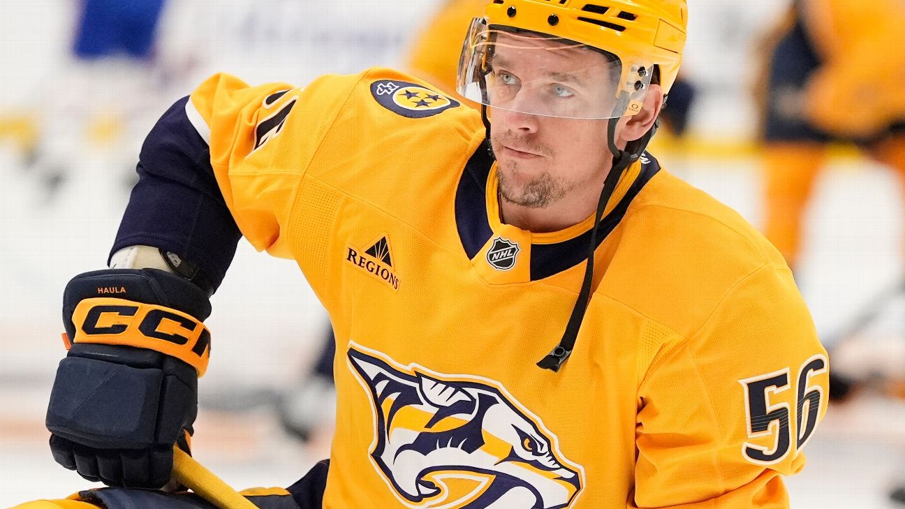 Los Angeles Kings welcome Erik Haula, re-sign Scott Laughton
