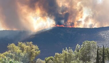 Ramona brush fire prompts evacuation orders – NBC 7 San Diego