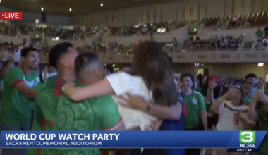 Sacramento reporter thrown into the air during Mexico watch party