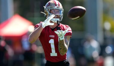 49ers concerned about knee injury to WR Ricky Pearsall