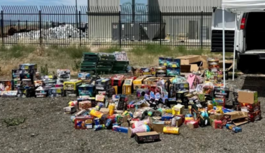 Rio Vista police seize 1,622 pounds of illegal fireworks, 1 arrested