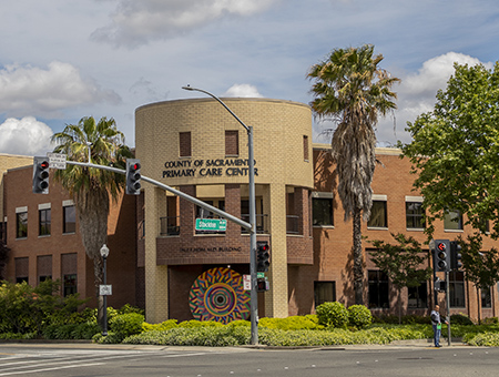 Exterior of the County of Sacramento Primary Care Center