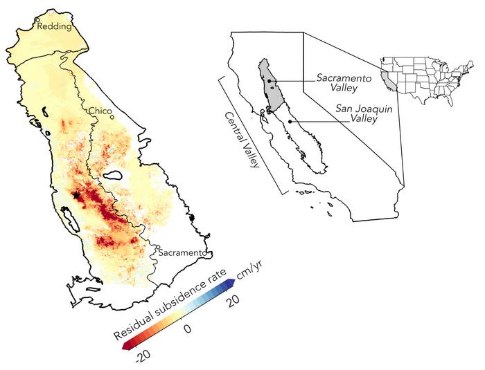 California drought caused irreversible ground sinking in Sacramento Valley