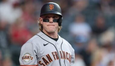 Giants outfielder Harrison Bader