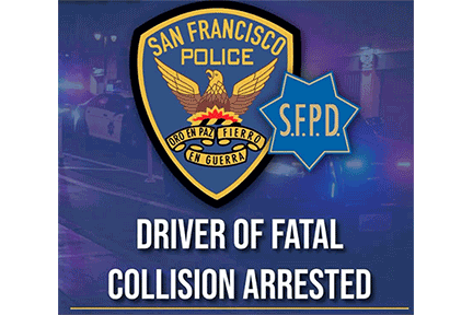 Discovery Bay Man Arrested After Fatal Crash in San Francisco