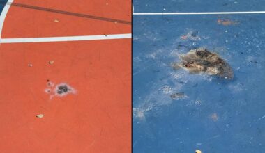 Renovated basketball courts at San Jose park damaged by illegal fireworks, officials say