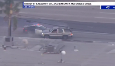Reckless DUI driver pursuit ends with successful PIT maneuver on Orange County freeway