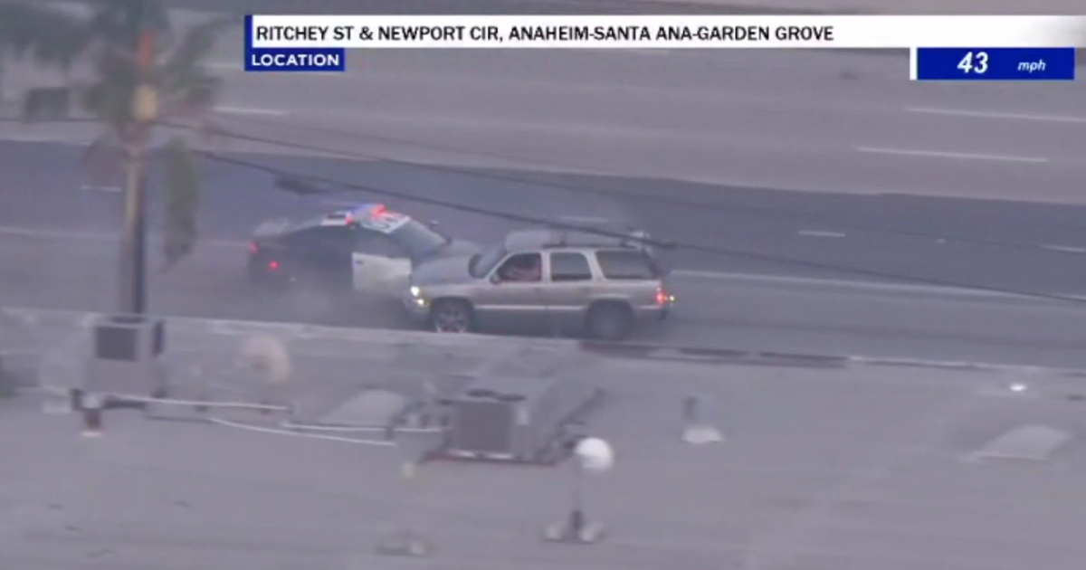 Reckless DUI driver pursuit ends with successful PIT maneuver on Orange County freeway
