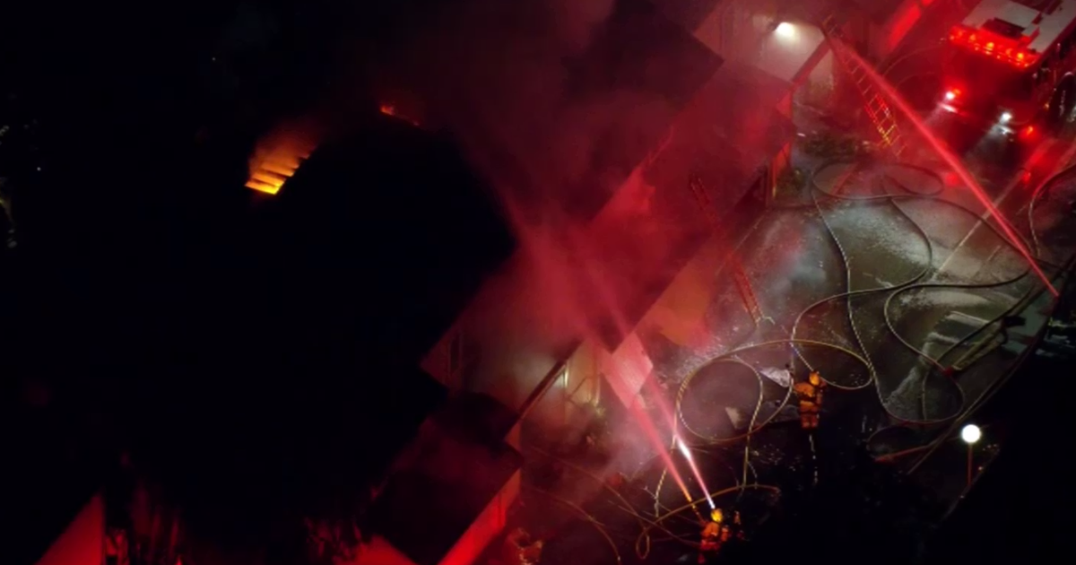 1 found dead after 3rd-Alarm fire at Baldwin Park condo complex, LA County firefighters say