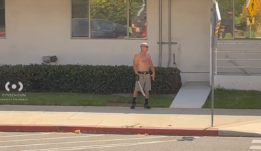 Officers shoot man allegedly armed near UCI Health in Los Alamitos; condition unknown