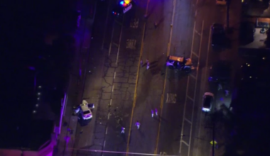 Driver dies after shooting and crash in South Los Angeles