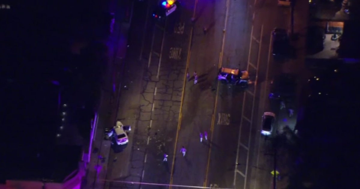 Driver dies after shooting and crash in South Los Angeles