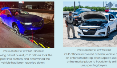 CALIFORNIA SEES SECOND STRAIGHT YEAR OF VEHICLE THEFT DECLINES