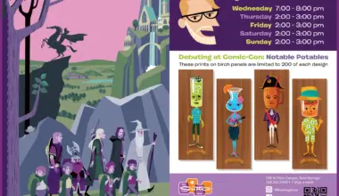 Artist SHAG San Diego Comic-Con 2026 Exclusives, Signings, Debuts