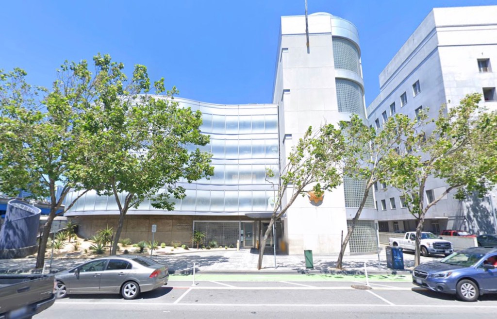 SF County Jail on 7th Street.