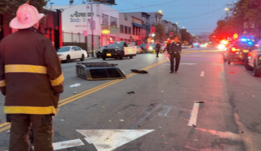 8 injured after police pursuit ends in San Francisco crash that shears fire hydrant