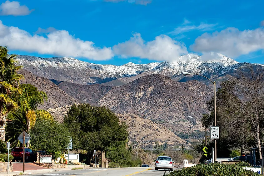 Scenery in Ojai, California.