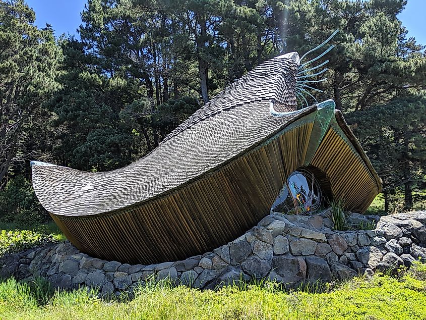 Sea Ranch Chapel on a sunny day