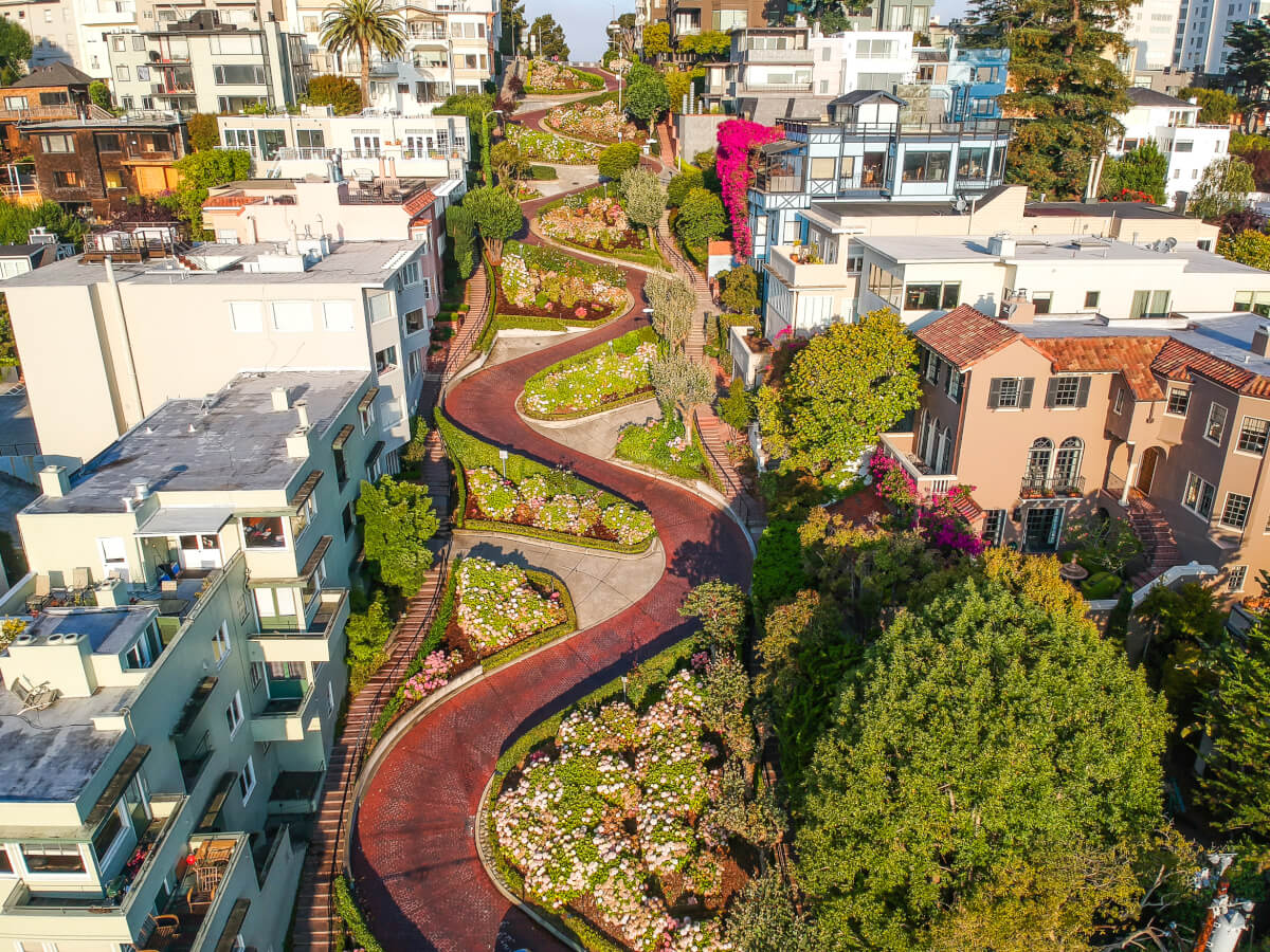 Lombard Street in San Francisco