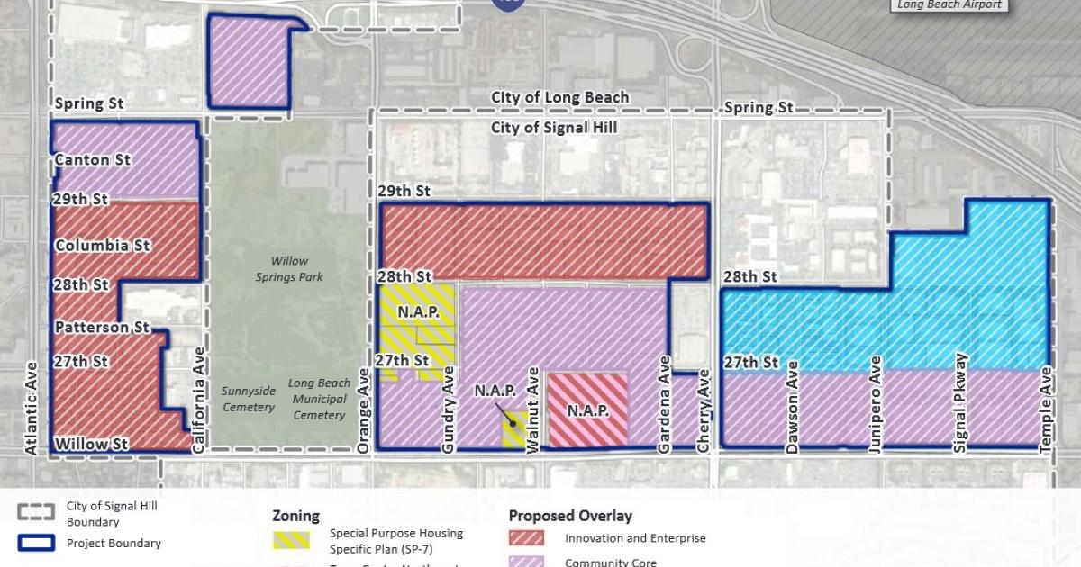 Signal Hill plans new zoning rules for "oil patch" district