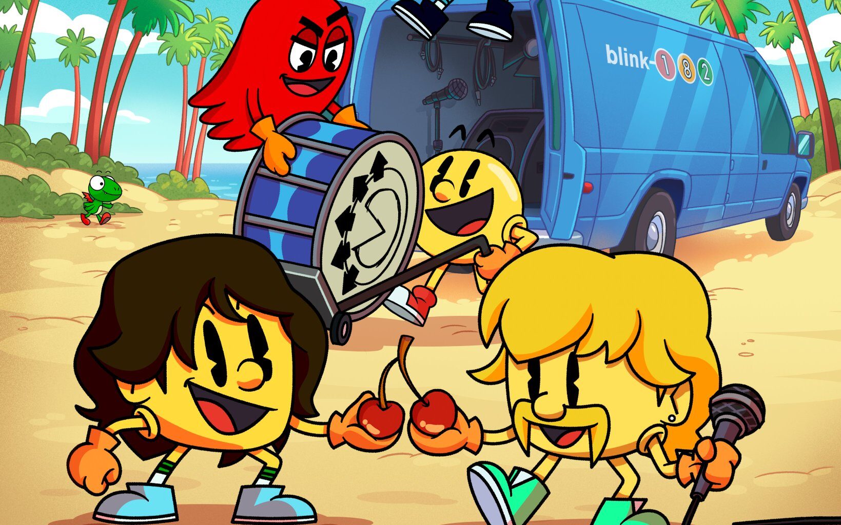 Blink-182 Team Up with PAC-MAN for San Diego Comic-Con Collaboration