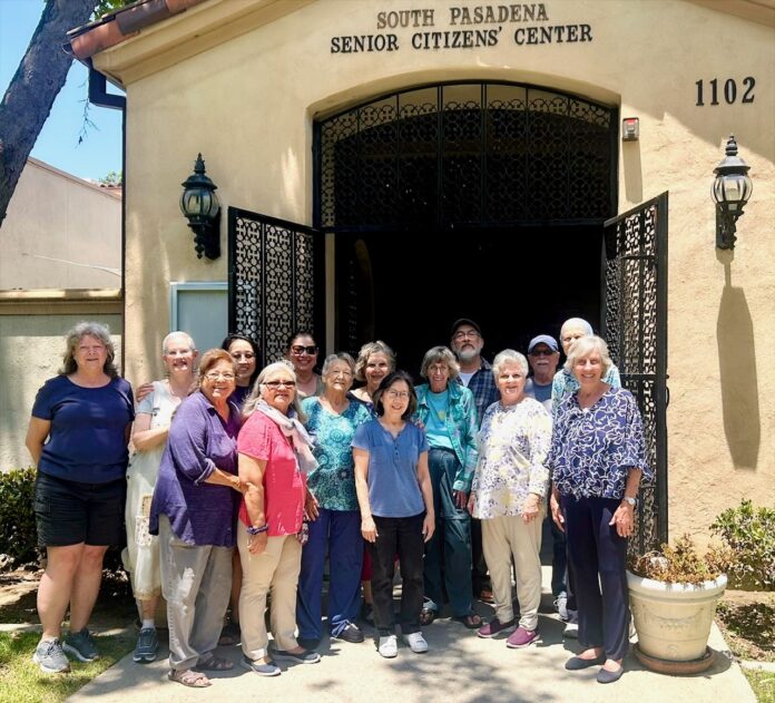 PHOTO: provided by South Pasadena Senior Center | The artists at the South Pasadena Senior Center who will be exhibiting their watercolors at SPARC Gallery in the Fremont Centre Theatre building in South Pasadena.