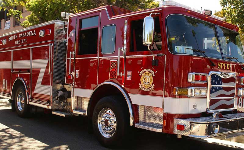 a fire engine