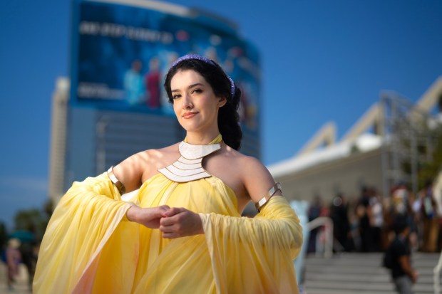 Berenice Palos from Fontana, California, cosplaying as Padmé, from Star Wars at Comic-Con 2026. The annual event is held at the San Diego Convention Center in San Diego, CA, from July 22nd to 26th, 2026. (Nelvin C. Cepeda / The San Diego Union-Tribune)
