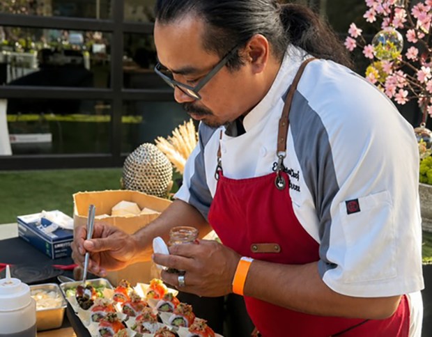 Beginning July 23, award-winning sushi chef Mark Correa will host monthly omakase dinners at Roppongi Restaurant & Lounge in La Jolla. (Roppongi)