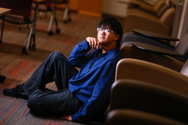 Christian Hwong, 17, an incoming senior at Hoover High School, plans to spend this summer visiting colleges across California to help him decide which four-year university to attend after graduation. Both of his parents are immigrants and currently reside in San Diego. (Nelvin C. Cepeda / The San Diego Union-Tribune)