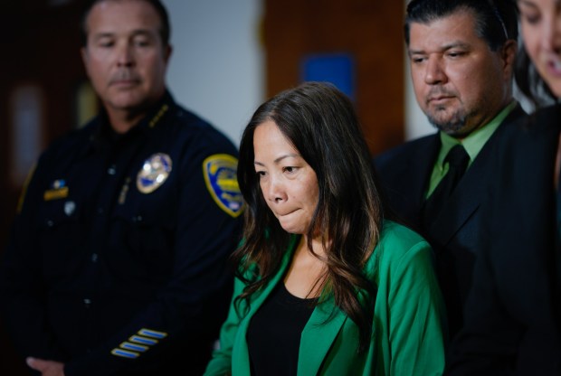 A Superior Court jury deliberated for only about five hours before delivering its verdict Thursday. Larry Millete, husband of missing Chula Vista mother 'Maya' Millete, was convicted of murder.  Maricris Drouaillet stood with her husband, Richard Drouaillet, as she addressed news reporters following the verdict at Chula Vista Superior Court on Thursday, July 9, 2026, in Chula Vista, CA. (Nelvin C. Cepeda / The San Diego Union-Tribune)