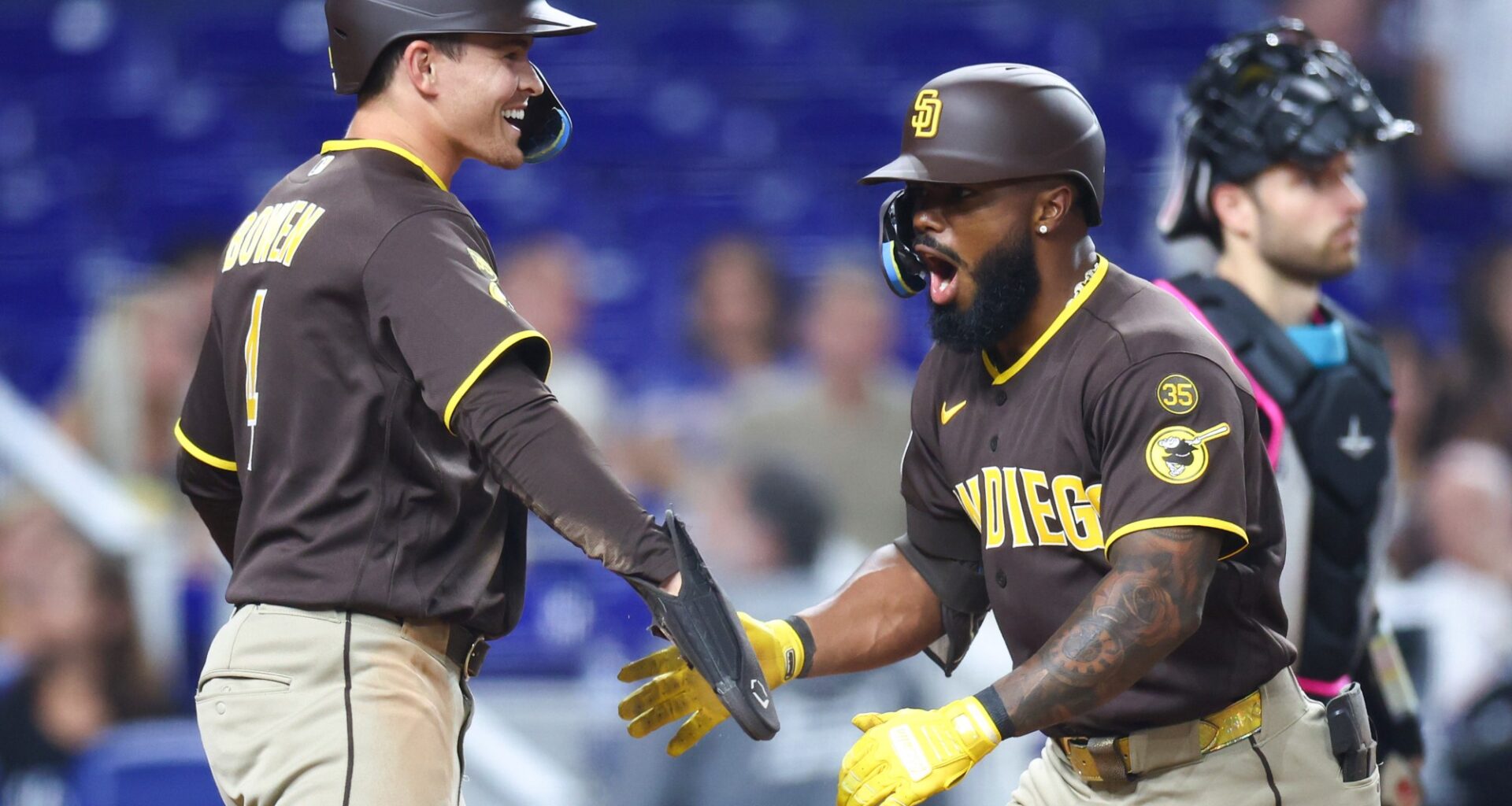 Luis Rengifo, bullpen lift Padres to series-opening victory over Marlins