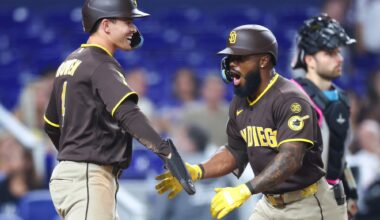 Luis Rengifo, bullpen lift Padres to series-opening victory over Marlins