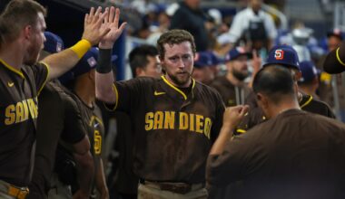 Padres patch together series-clinching victory over Marlins