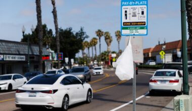 Meters for nearly 300 parking spots installed in San Ysidro near U.S.-Mexico border – San Diego Union-Tribune