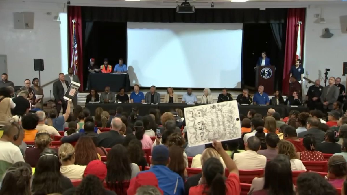Frustration boils over at Boyle Heights warehouse fire town hall – NBC Los Angeles