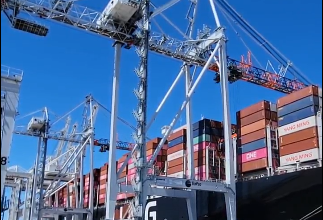 TraPac cranes
