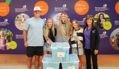 Local Girl Scouts and Cameron Dicker deliver comfort to hospitalized children at Miller Children’s & Women’s Hospital • Brand stories