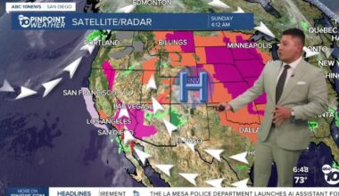 Hotter weather is on the way next week
