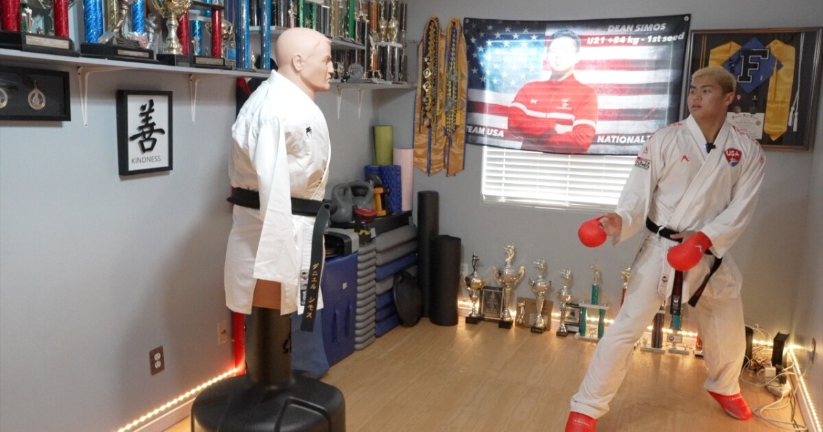 Bakersfield native Dean Simos heads to Karate World Championship